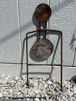 Vintage Iron Spinning Shooting Target