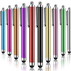 Stylus Pens for Touch Screens, High Precision Universal Stylus for iPad iPhone Tablets Samsung Galaxy All Capacitive Touch Screens (10-Pack)
