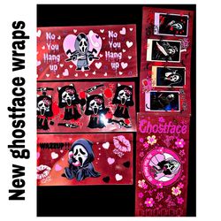 New Scream Uvdtf Wraps 