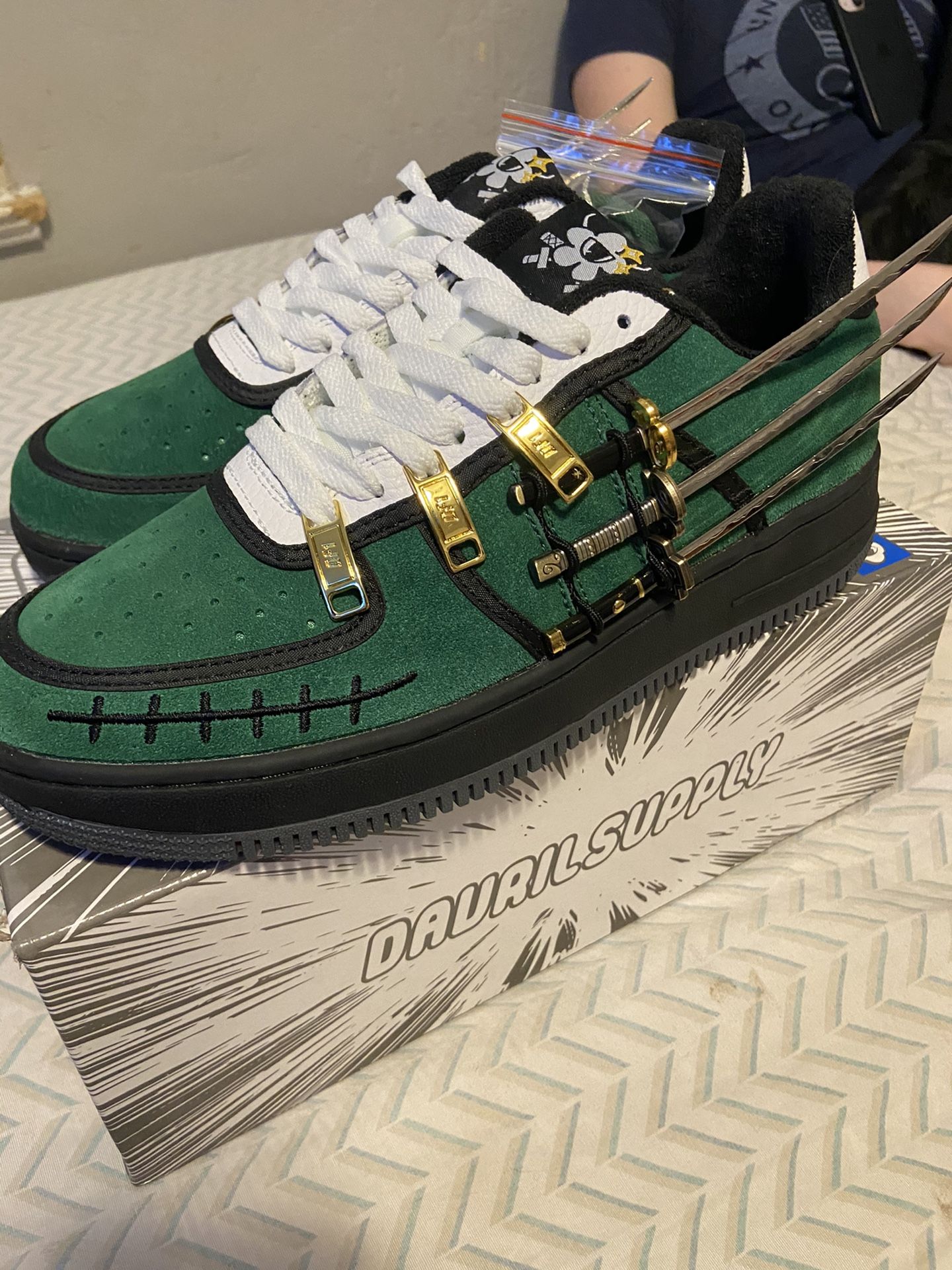 Zoro Custom Shoes