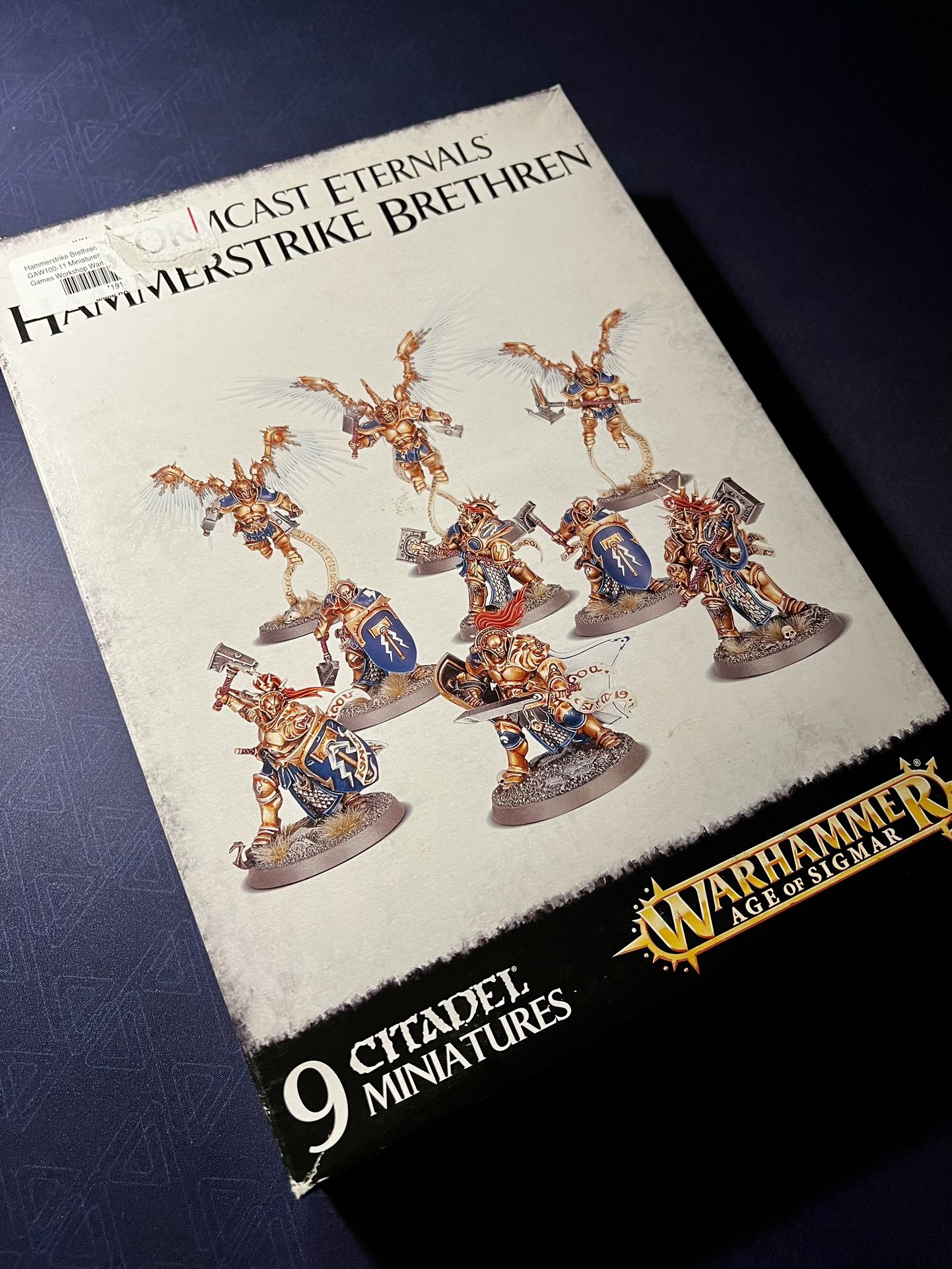 Age Of Sigmar Stormcast Eternals Hammerstrike Brethren BNIB OOP New Old Stock