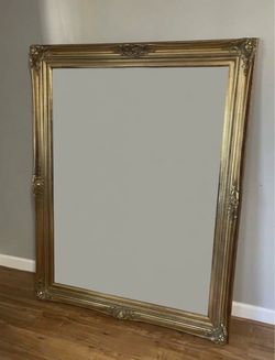 Large Gold Ornate Wall Mirror