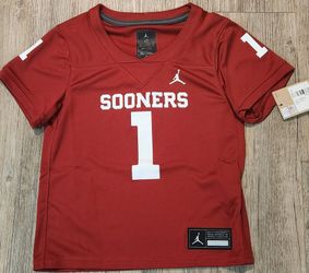 Nike Jordan Oklahoma Sooners Football Game Jersey size 4T