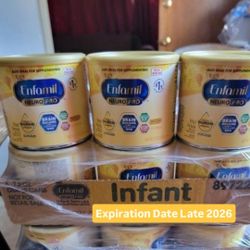 ENFAMIL NUERO PRO 
7.2 OUNCE CANS 
18 CANS AVAILABLE FOR 
$220 CASH/ZELLE
 ALL BRAND NEW 
*****DELIVERY IS AVAILABLE*****