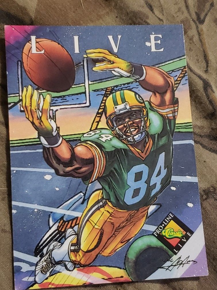 1994 Classic Animation NFL Cards Complete Set 