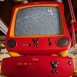 Disney Mickey Mouse Tv And DVD Player 
