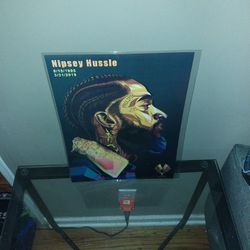 3D Nipsey Hussle Poster