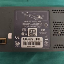 Xbox 360 Hard-drive 