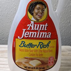 Original Aunt Jemima Syrup Bottle 