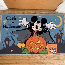 Disney Mickey Mouse Halloween Mat 