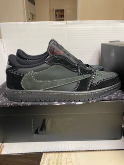 Nike Jordan 1 Travis Scott Black Phantom Size 9.5 + More