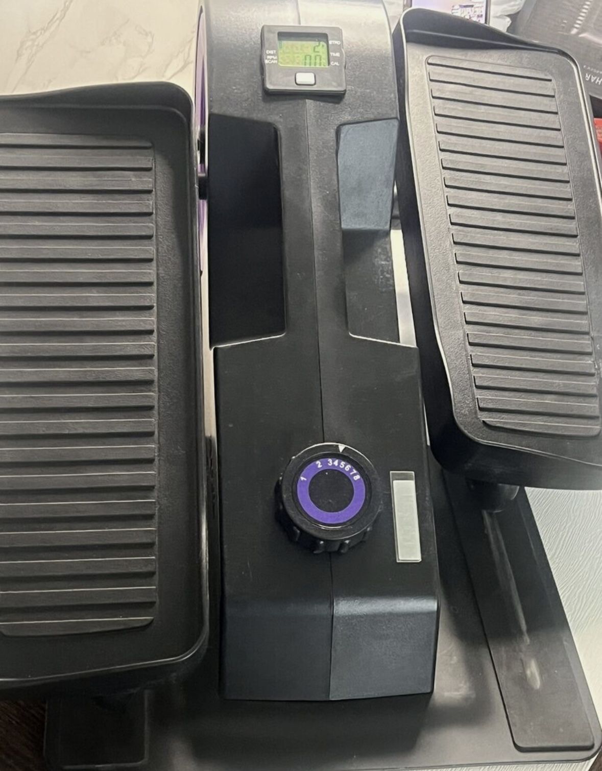 Cubii JR Under Desk Elliptical, Purple. 