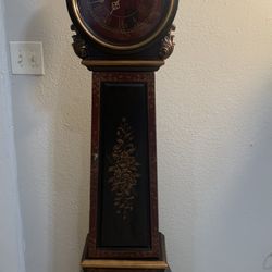 Vintage Late 20th Century Grandmother Clock