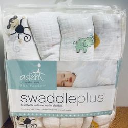 Aden + Anais Swaddle Plus Breathable Multi-Use Muslin Blankets
