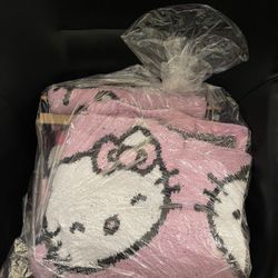 Hello Kitty Throw Blanket