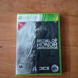 Xbox 360 Medal Of Honor Limited Edition.