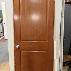 Solid Wood door  30”x80”