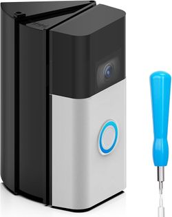 Adjustable 30 to 55 Degree Angle Mount Compatible with Video Doorbell 1/2/3/4//Battery Plus/Pro