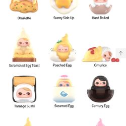 PUCKY Egg Beanie Series Figures