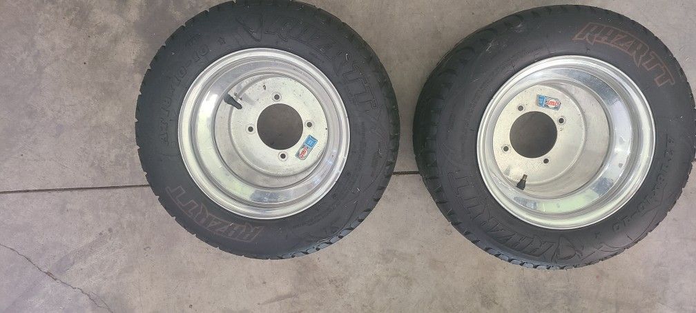 Yamaha Polished Rims And Tires