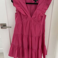 Aqua Hot Pink Dress Size Xs