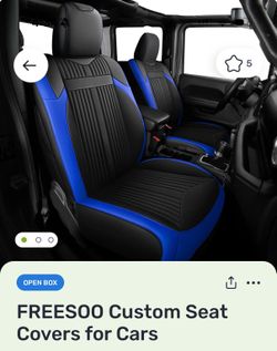 Custom car seat covers