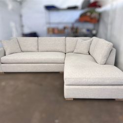 High Tier Clara 2-Piece Sectional Sofa Delivery Available