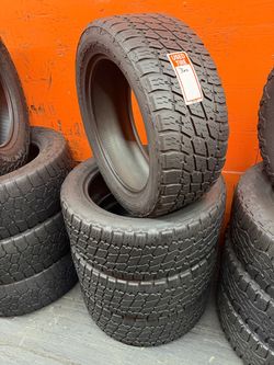 265/50R20 Nitto Terra Grappler A/T Full Set of 4 Tires