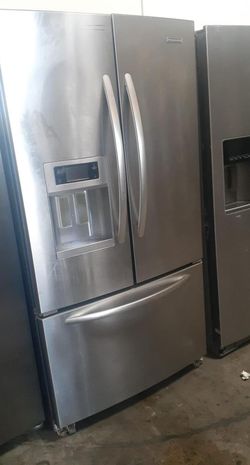 Kitchen Aid 3 Door Stainless Steel Refrigerator
