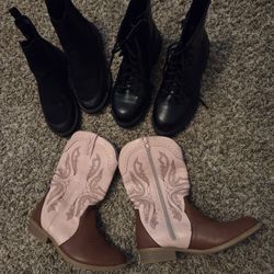 Boots Bundle size Girls 4
Women's size 6 All for $15