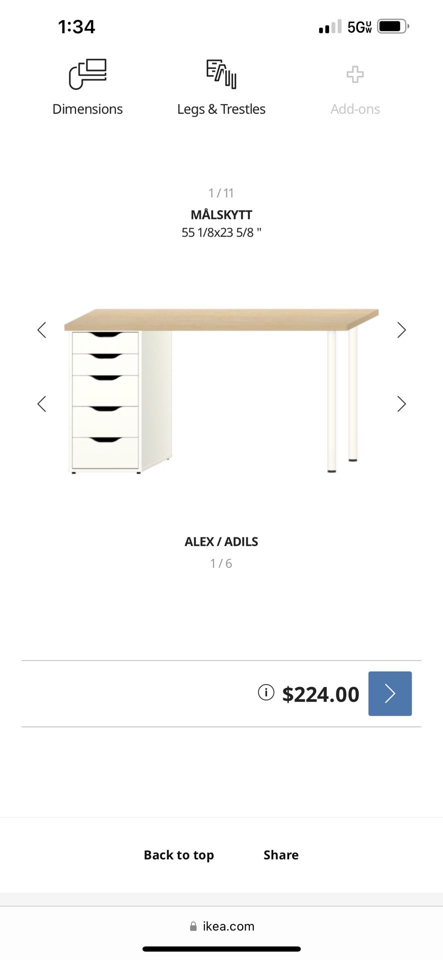 IKEA Desk for Sale in Ontario, CA - OfferUp