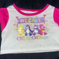 Build a bear x care bear t shirt