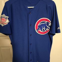 Majestic Authentic Chicago Cubs Alt Jersey Size 40