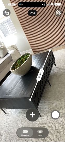Modern coffee table with 4 drawers