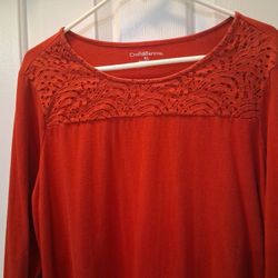 Nice RED Holiday Top ! from KOHLS