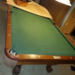 Pool Table + Accesories