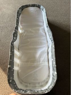 Baby outside bed
