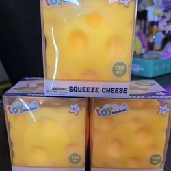 Squeeze Cheese Fidget Toy 