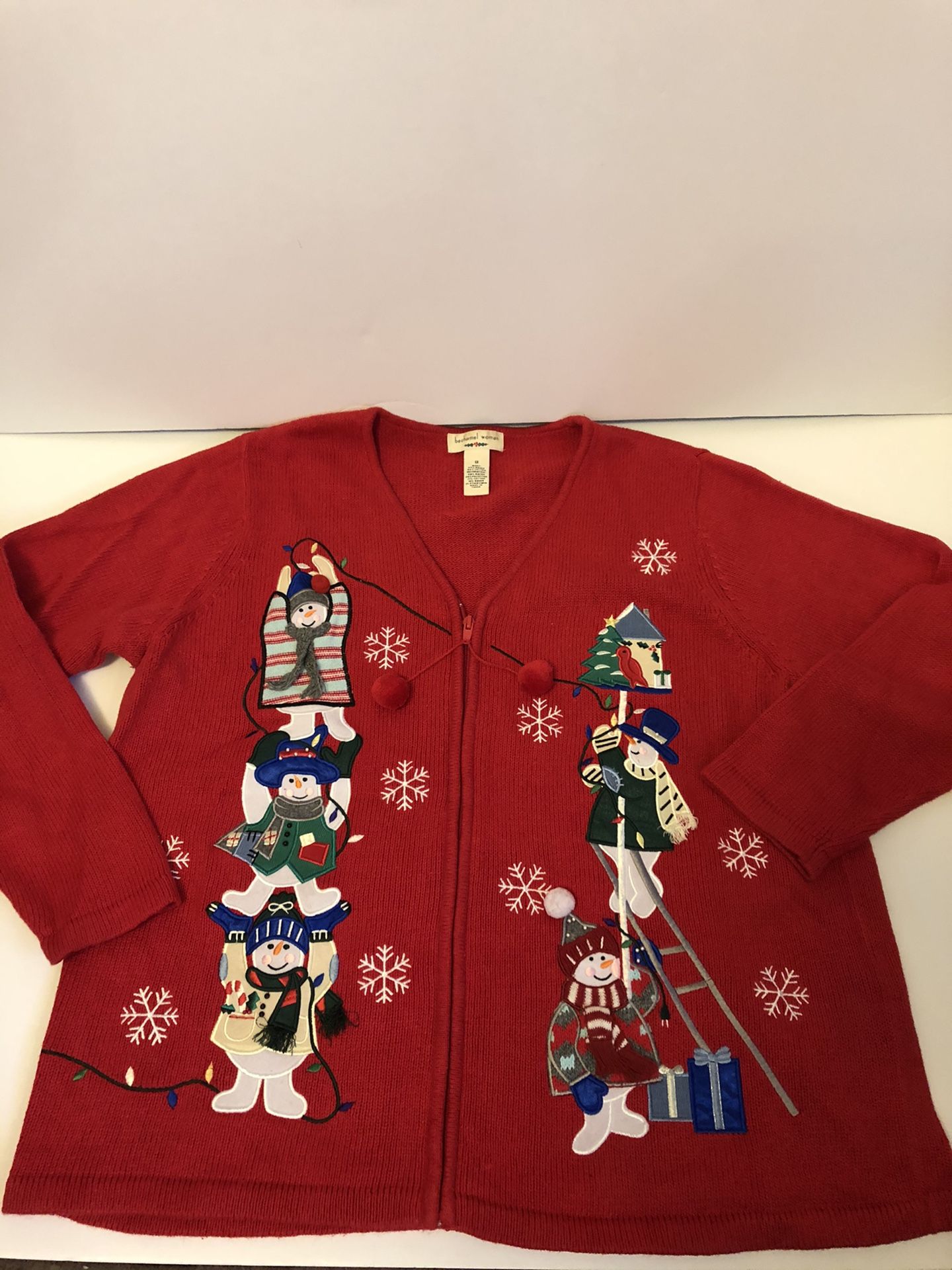 Bechamel Woman Snowman Sweater