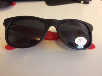 Black and red sunglasses