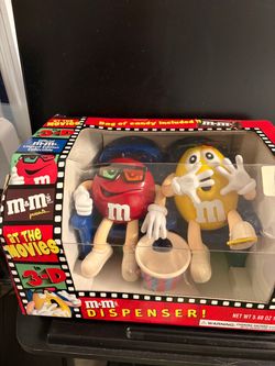 M and m figures( dispenser ).