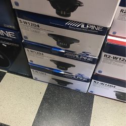 Alpine S-w12s4 On Sale Today! Only 139.99