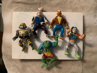 1989 Teenage Mutant Ninja Turtles Lot Action Figures