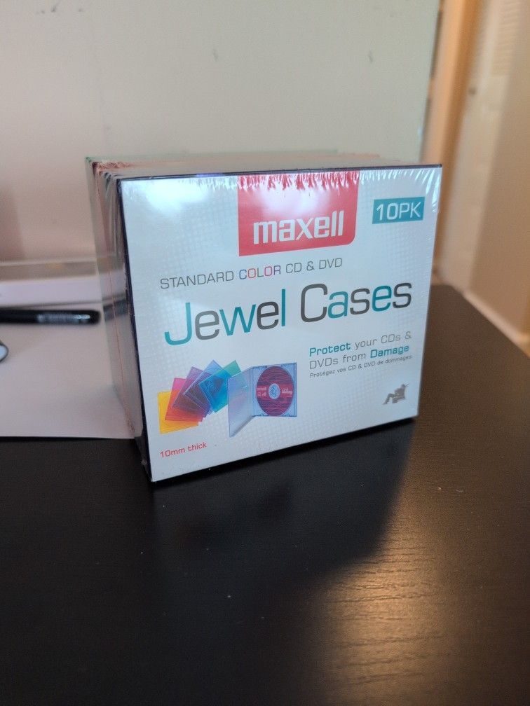 CD Jewel Cases (qty 10)