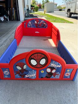 Spidey toddler bed