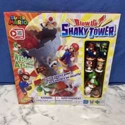 Brand New!! Super Mario Blow Up Shaky Tower
