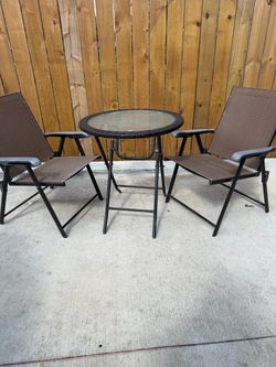 Patio set