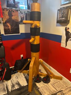 Wooden Wing Chun Dummy with Stand