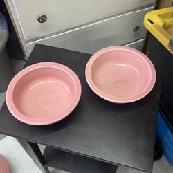 6pc Fiesta Ware Serving Set- Pink 