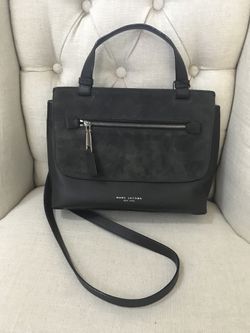 Marc Jacobs New York “Waverly” top handle leather purse